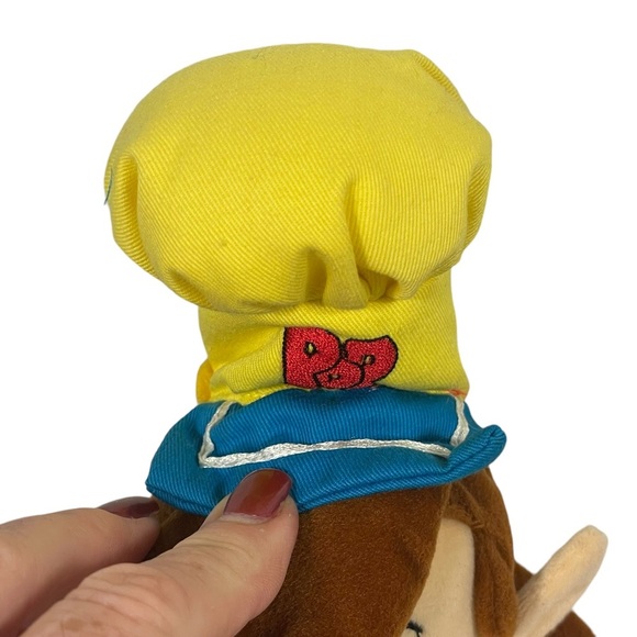 Vintage POP 1999 Kellogg’s Rice Krispies Snap Crackle Pop Plush Stuffed Doll 15” - Picture 4 of 10